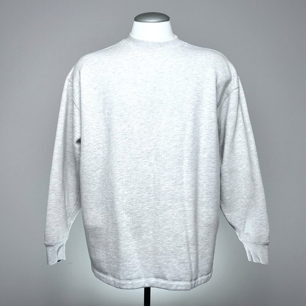 Essentials Fear of God Crew Sweatshirt S Light Grey Heather Cotton Poly